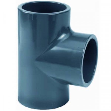 T-rør 90° PVC-U 25 mm metrisk, PN16,