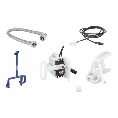 Installasjonssett for automatisk spyling og pre-flush